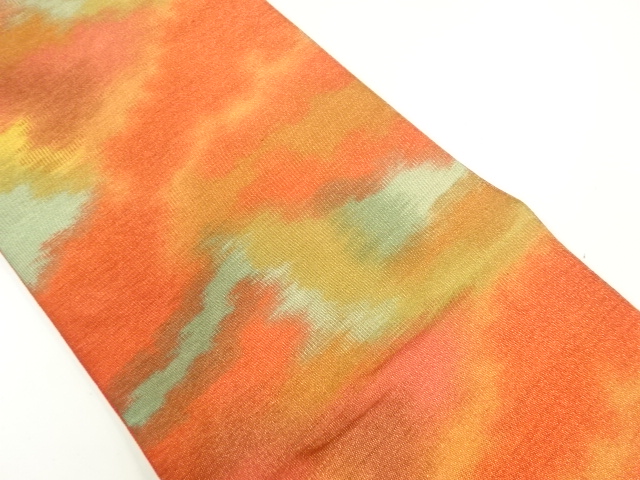 JAPANESE NAGOYA OBI / WOVEN MIST